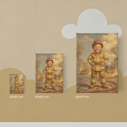 Epic Kids Brandweerportret