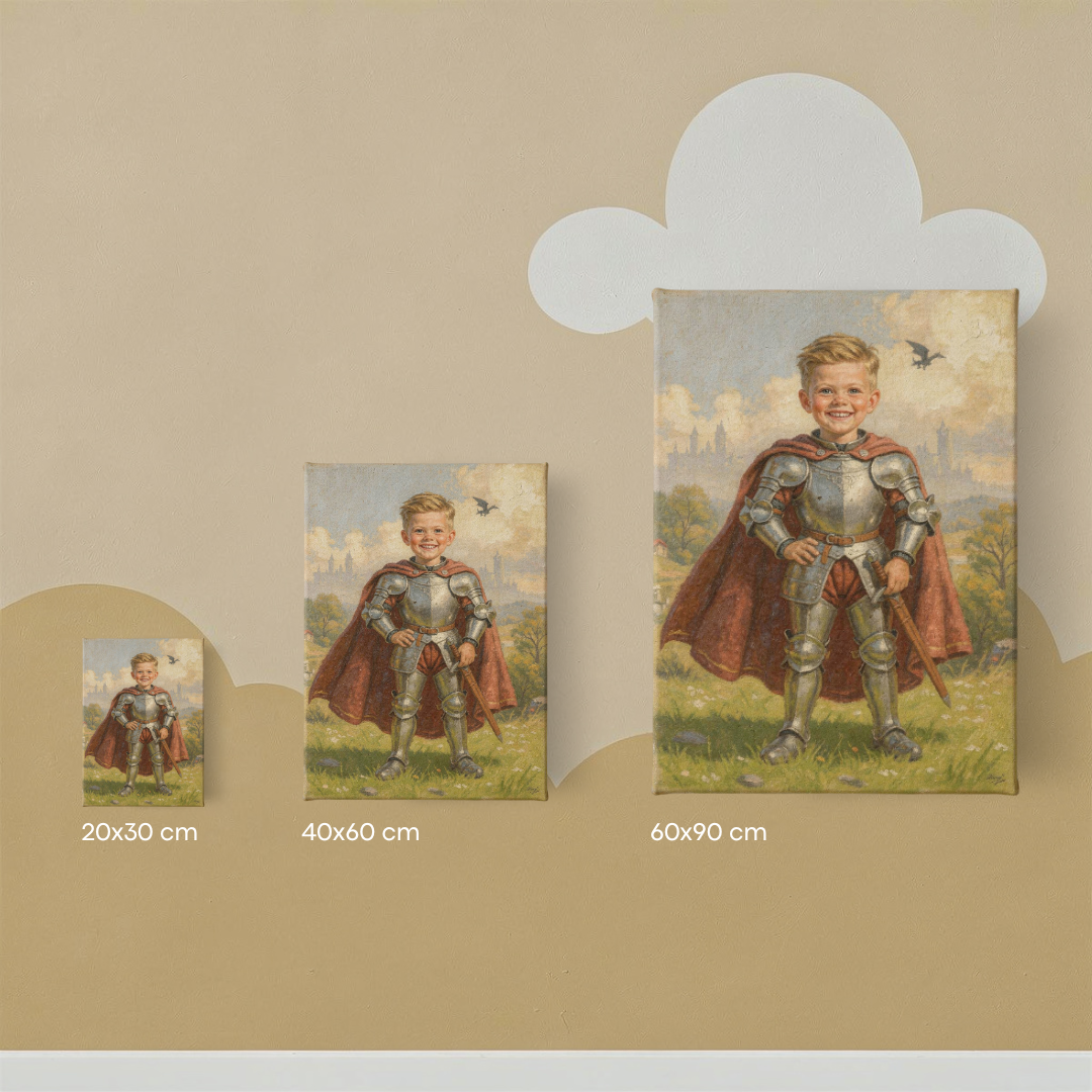 Epic Kids Ridderportret